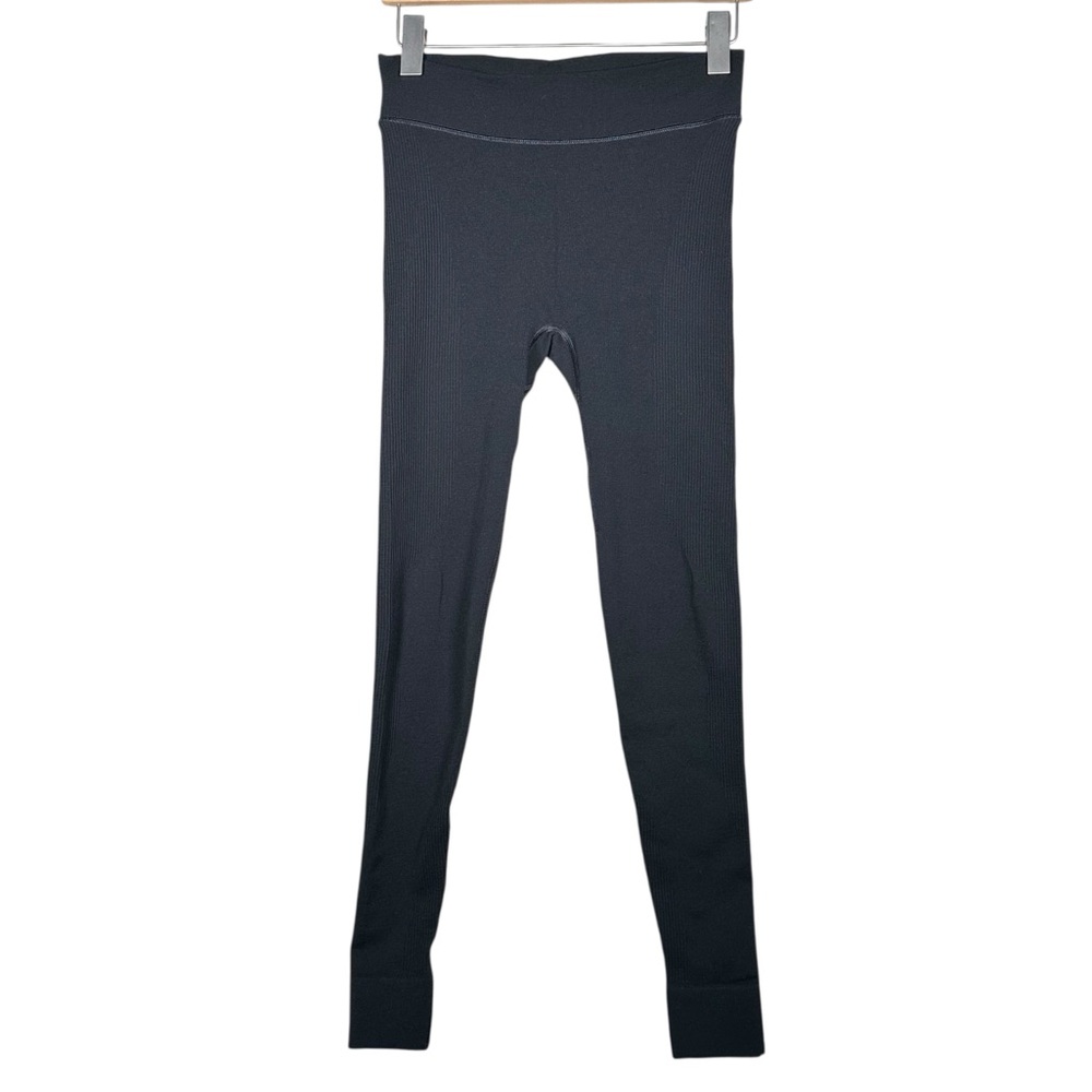 LULULEMON Keep The Heat Thermal Wool Blend Leggings 27" in Black - Picture 5 of 12